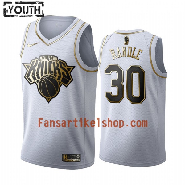NBA New York Knicks Trikot Julius Randle 30 Nike 2019-2020 Weiß Golden Edition Swingman - Kinder